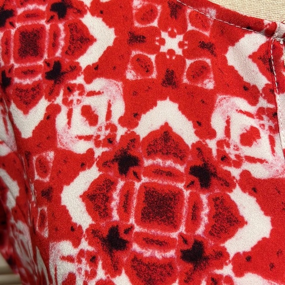 152. Calvin Klein Blouse in Watermelon - Picture 6 of 16